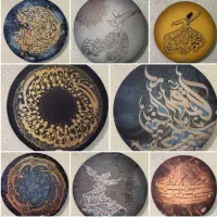 دف طرح دار سفارشی و آماده (رمو شاهو حبیبی دربندی)