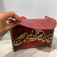 کیف زنانه چرم طبیعی گاوی دستدوز|کیف، کفش، کمربند|شیراز, خلیلی|دیوار