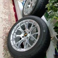 رینگ bbs 2024 و لاستیک کپسن نو