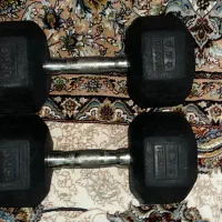 یک جفت دمبل 15 کیلویی