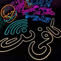 تابلو تابلوسازی ساخت تابلو نئون چلنیوم ال ای دی