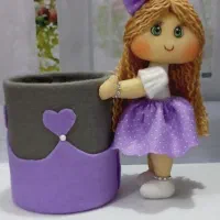 جا مدادی و جا برسی رومیزی نمدی