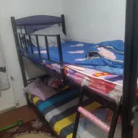 تخت خواب دو طبقه فلزی