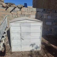 کلبه فلزی قفس خونه سگ