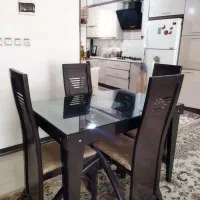 میز نهار خوری|میز و صندلی غذاخوری|خمین, |دیوار