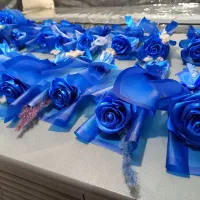 شاخه گل روبانی