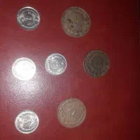 سکه یک ریالی و پنج ریالی و....