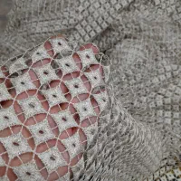 پرده گیپور دانتل ترک شاین دار نو