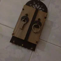 جاکلیدی طرح در چوبی