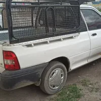 پراید وانت مدل ۴۰۲ کفی باربند با ورق گالوانیزه