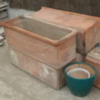 گلدان سفالی