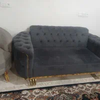 مبل راحتی 7نفره تخت شو کاملن تمیزه و سالم|مبلمان خانگی و میز عسلی|پاکدشت, حصار امیر|دیوار