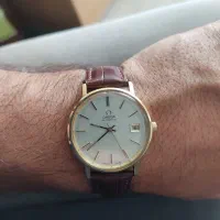 ساعت امگا اورجینال روکش طلا