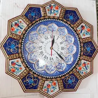 ساعت خاتم کاری و نقاشی دار