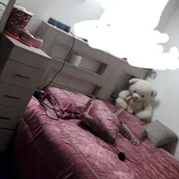 تخت خواب دونفره درحد نو|تخت و سرویس خواب|قم, نیروگاه|دیوار