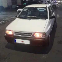 پراید ۸۲ دوگانه سفید در حد