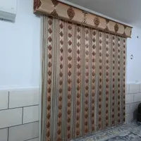 پرده پذیرایی و پشت دری|پرده، رانر، رومیزی|امیدیه, |دیوار