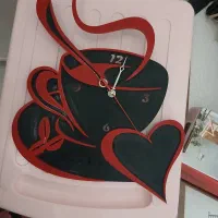 ساعت طرح فنجان