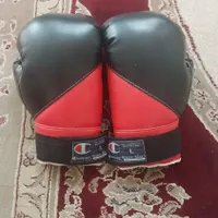 دستکش بوکس به همراه ضربه گیر