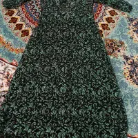 پیراهن مجلسی حریر شیشه ای