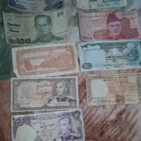 اسکناس شاهی ،دلار.ریال ،درهه واسکناس قدیمی وسکه
