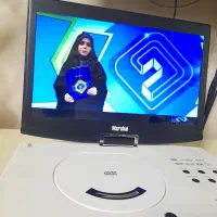 دی وی دی لبتابی 15 اینچ پرتابل مارشالDVD. USB .AV|پخش‌کننده DVD و ویدیو|ری, دیلمان|دیوار