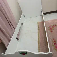 تخت یکنفرهنوجوان دخترانه همرا تشک رویا نو|تخت و سرویس خواب|تهران, سردارجنگل|دیوار