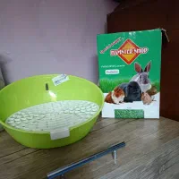غذا پلت خرگوش و جای دسشویی