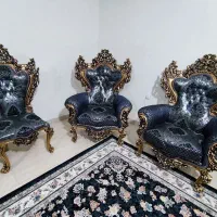 مبل سلطنتی|مبلمان خانگی و میز عسلی|سنندج, |دیوار