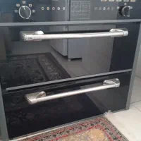 اجاق گاز صفحه شیشه ای طرح فر