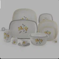 سرویس غذاخوری 98 پارچه چینی زرین