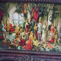 موکت تابلو فرش روبالشتی|موکت|قم, علی آباد|دیوار