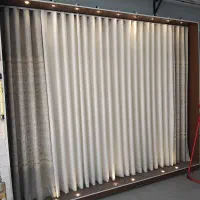 پرده مدل مغازه کاملا نو بفروش میرسد