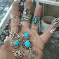 انواع زیور آلات نقره گرمی 450ت