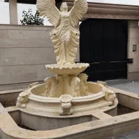 آبنما مجسمه فرشته آلاچیق