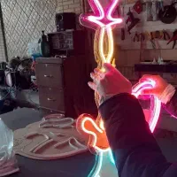تابلوسازی و‌ ماکت سازی  نئون led چنلیوم|خدمات پیشه و مهارت|قم, امامزاده ابراهیم|دیوار