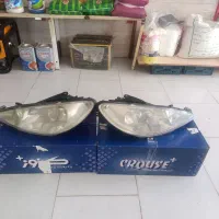 فروش دوجفت چراغ جلوی 206وپراید131|قطعات یدکی و لوازم جانبی|خواجه, |دیوار