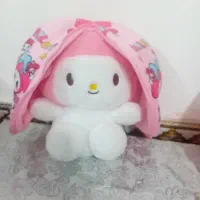 عروسک خرگوش صورتی