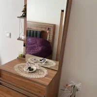 سرویس خواب دونفره به همراه کمد ودلاور|تخت و سرویس خواب|اندیشه, اندیشه فاز ۴|دیوار