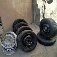 فروش رینگ و لاستیک درحد|قطعات یدکی و لوازم جانبی|شیراز, شهدای شهرک سعدی|دیوار