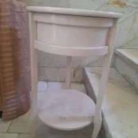 میز  تلفن تمام چوب