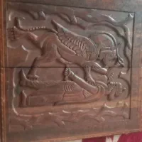 تخته نرد چوب درخت گردو طرح کوروش