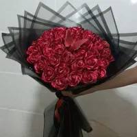 گل روبانی|گل مصنوعی|قم, دروازه ری|دیوار