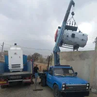 جرثقیل نیسان .تخلیه وبارگیری .جابجای کانکس