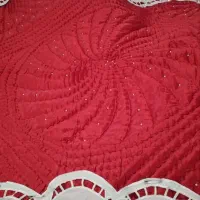 لحاف دو نفره پشم مخمل قرمز|رختخواب، بالش، پتو|تهران, مشیریه|دیوار