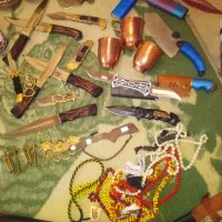 چاقو شکاری|کلکسیون اشیاء عتیقه|برازجان, |دیوار