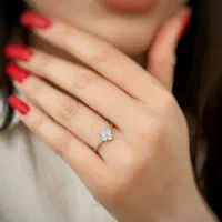 حلقه طرح گل نقره اصل ۹۲۵|بدلیجات|کرمانشاه, |دیوار