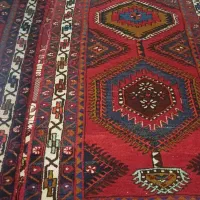 یک جفت فرش دستباف کناره چهارمتری قدیمی|فرش|تبریز, |دیوار