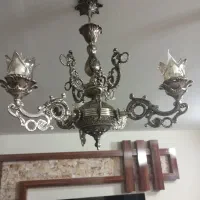 لوستر سه شعله|لوستر و چراغ آویز|نیشابور, شهرک فیروزه|دیوار