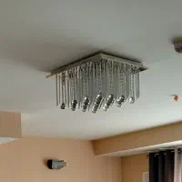 دو عدد لوستر سقفی